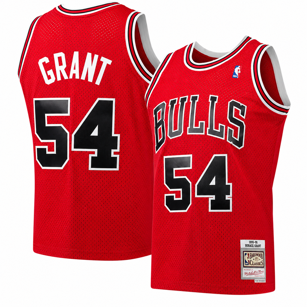 Mens Chicago Bulls Horace Grant Mitchell & Ness Red 1990-91 Hardwood Classics Swingman Jersey product image 1, provided for