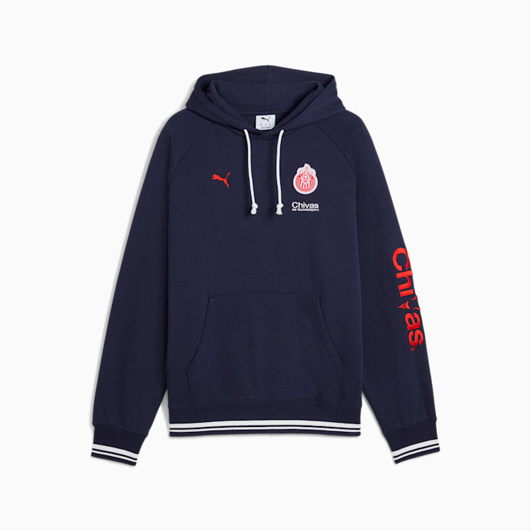 PUMA Chivas Men Relaxed Hoodie - 786003 06 product image 1, provided for visual reference and product detail review