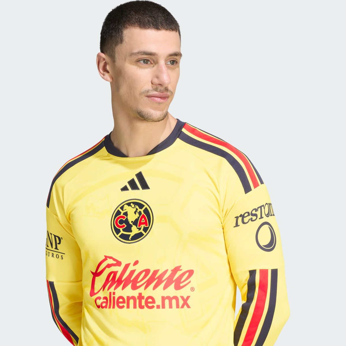 Adidas Club America 26/27 Home JSY L/S KB9038 product image 3, provided for visual reference and product detail review
