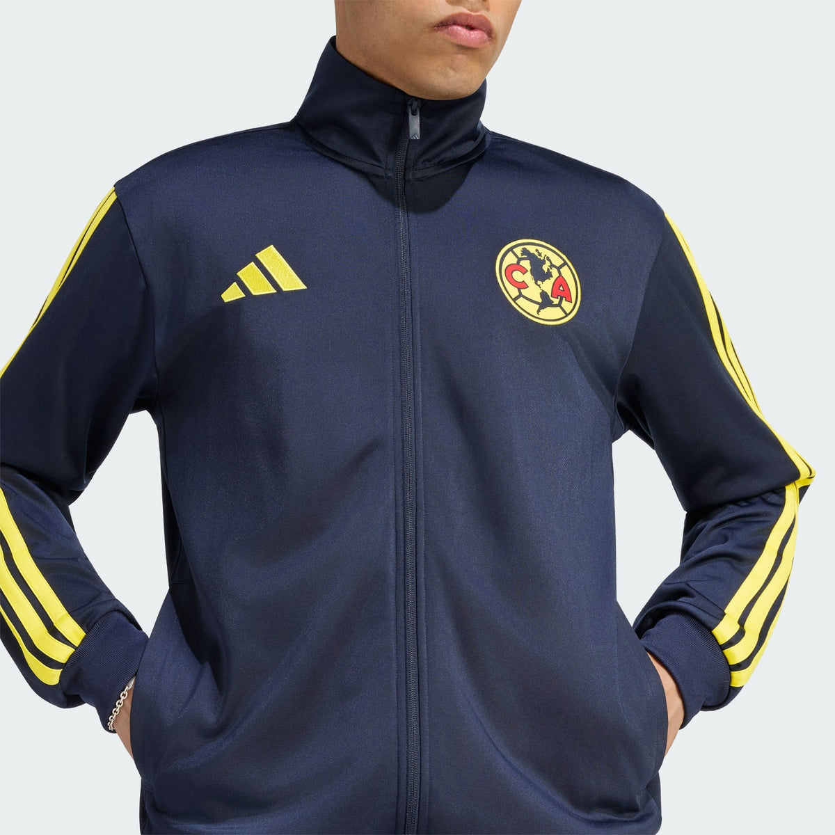 Adidas Club America DNA Track Top KG7620 product image 2, provided for visual reference and product detail review