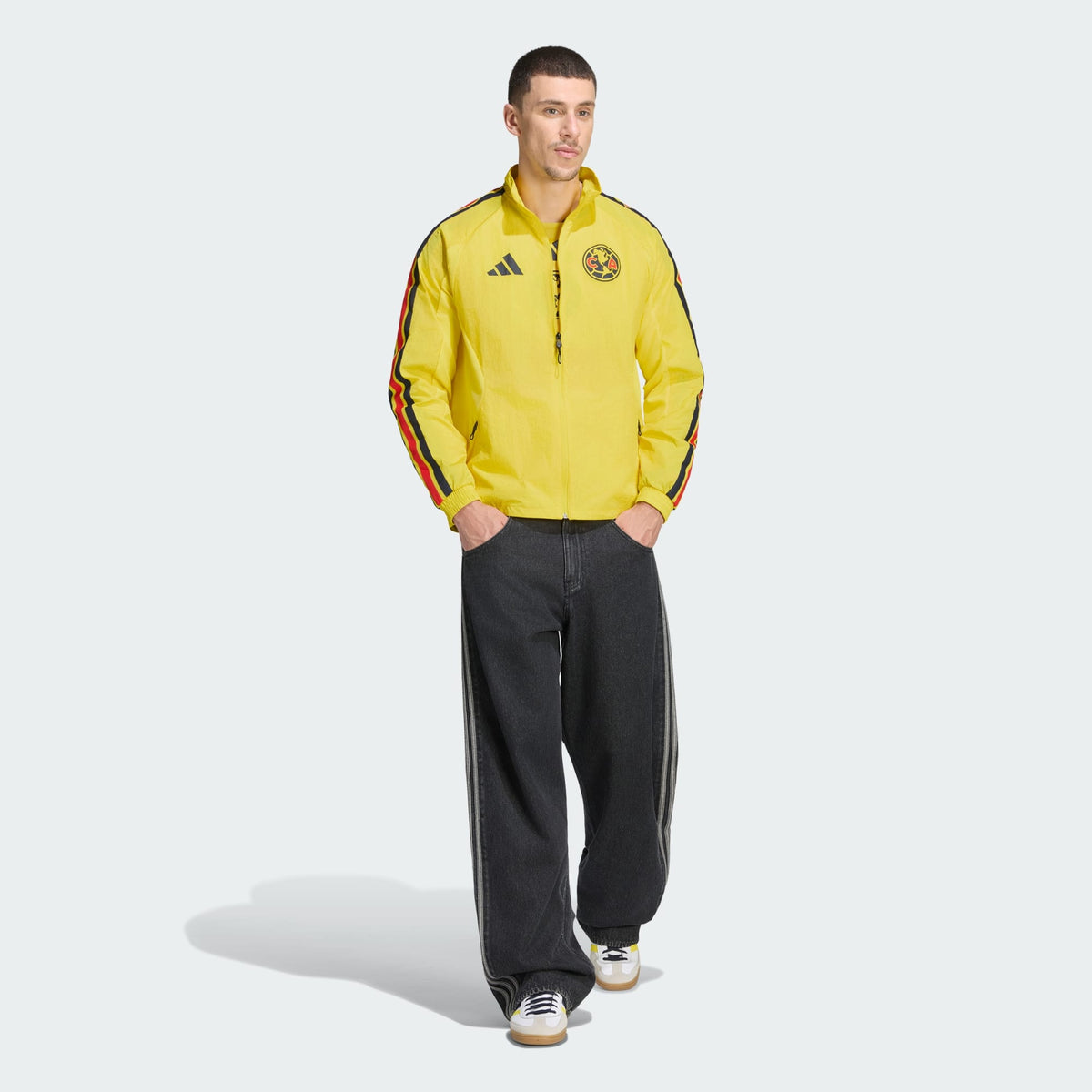 Adidas Club America Home Anthem Jacket KV6734 product image 3, provided for visual reference and product detail review