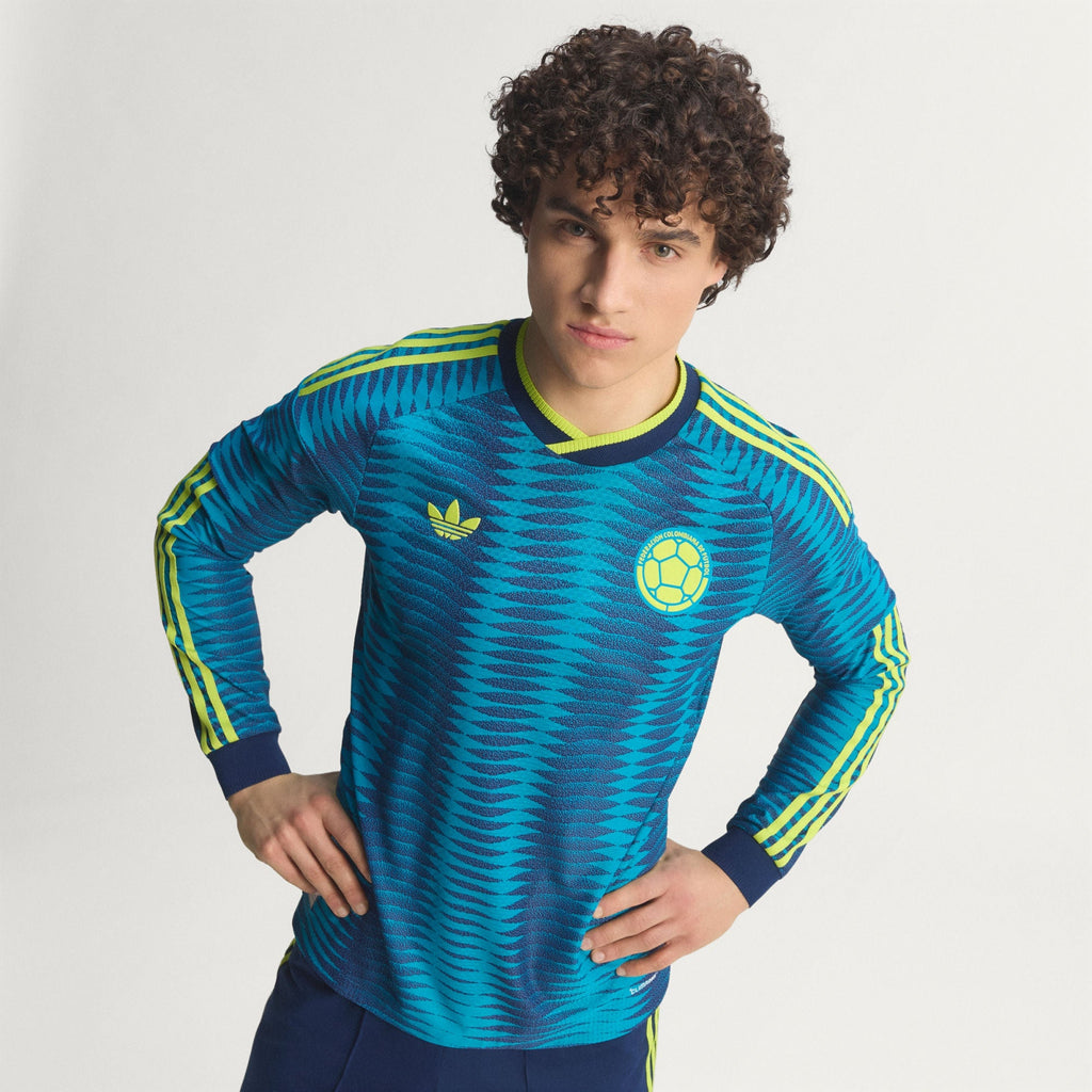 Adidas Colombia 26/27 Away Authentic Long Sleeve Jersey JZ8805 product image 3, provided for visual reference and product