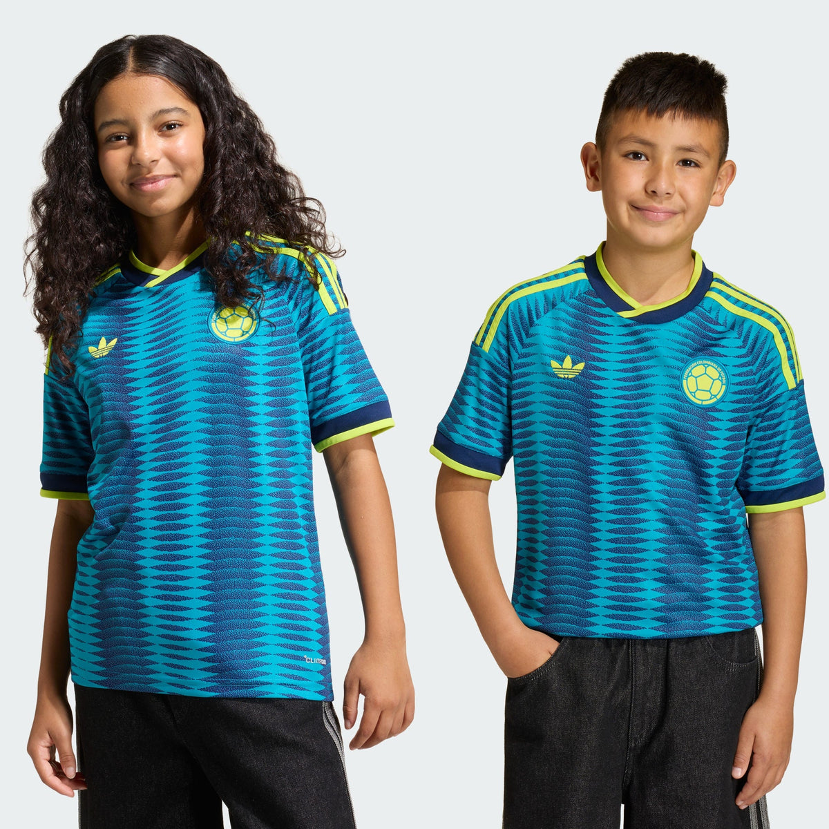 Adidas Colombia 26/27 Away Kids Jersey JZ8793 product image 1, provided for visual reference and product detail review