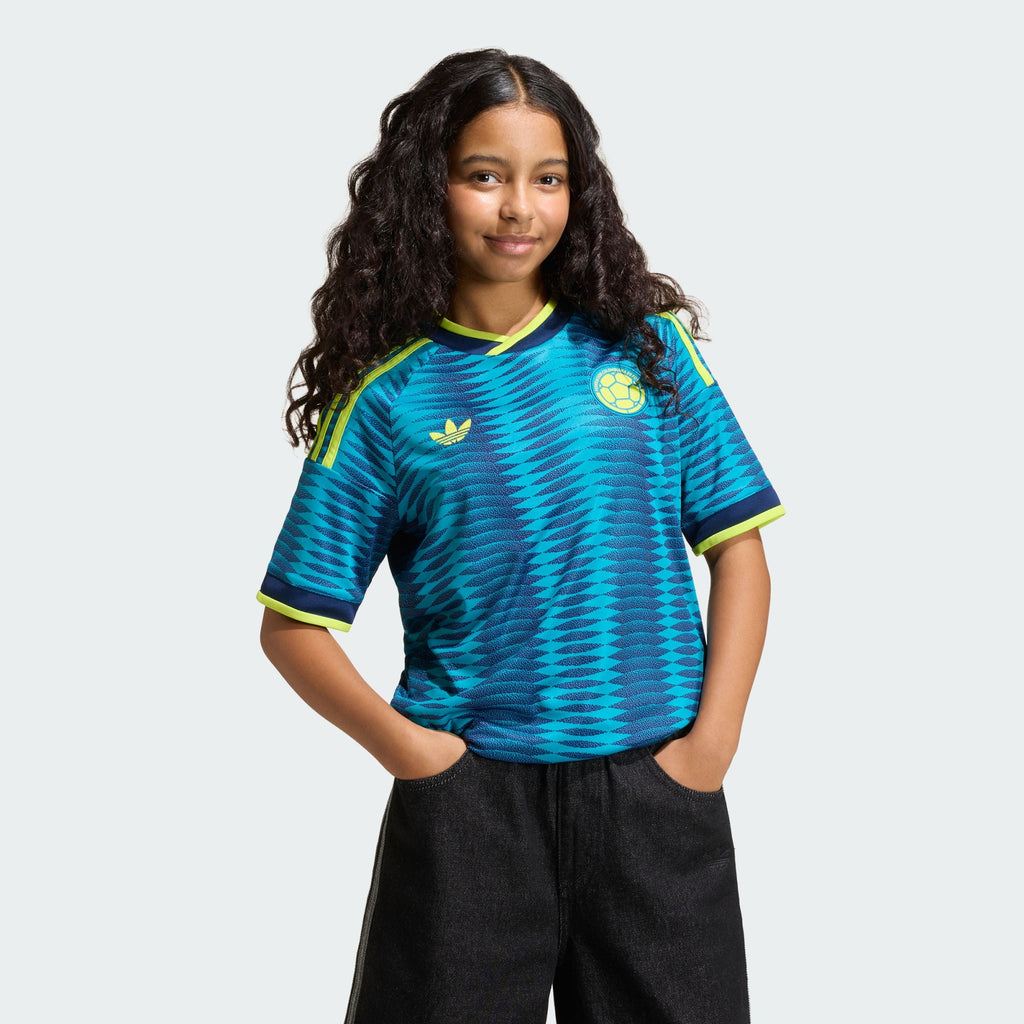 Adidas Colombia 26/27 Away Kids Jersey JZ8793 product image 3, provided for visual reference and product detail review