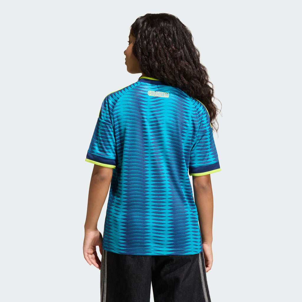 Adidas Colombia 26/27 Away Kids Jersey JZ8793 product image 4, provided for visual reference and product detail review