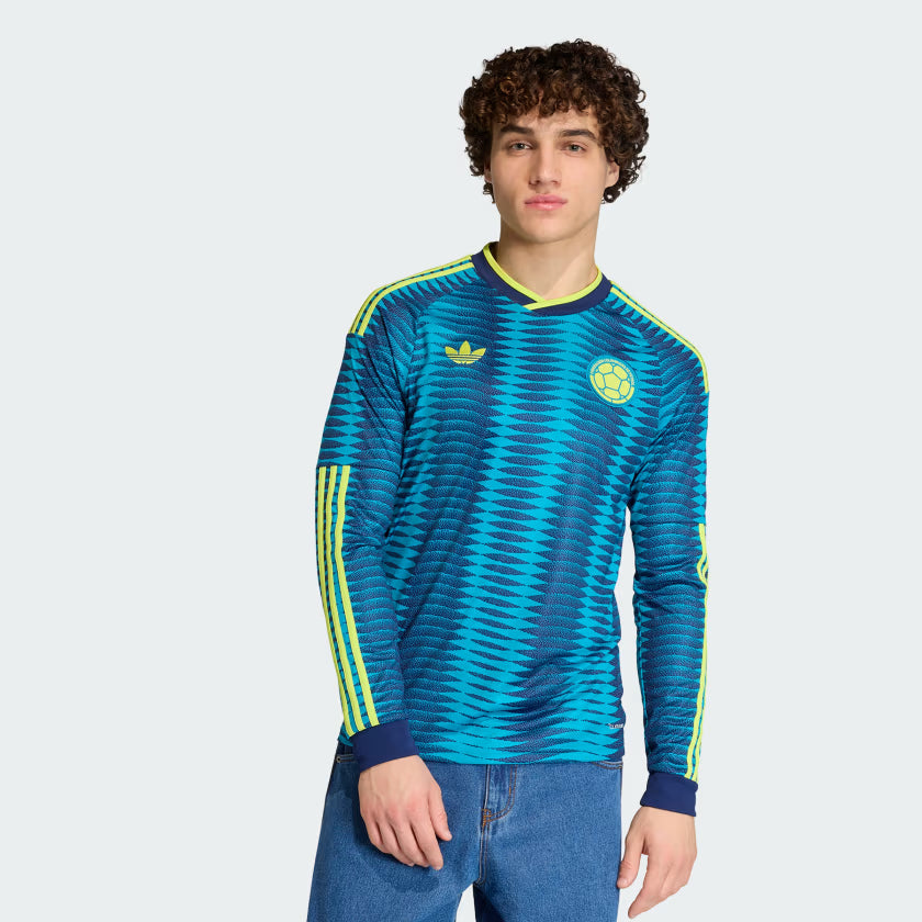 Adidas 26/27 Colombia Away L/S JSY JZ8804 product image 3, provided for visual reference and product detail review