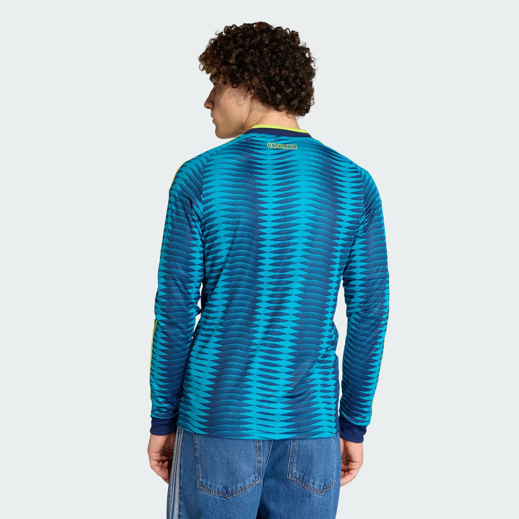 Adidas 26/27 Colombia Away L/S JSY JZ8804 product image 4, provided for visual reference and product detail review