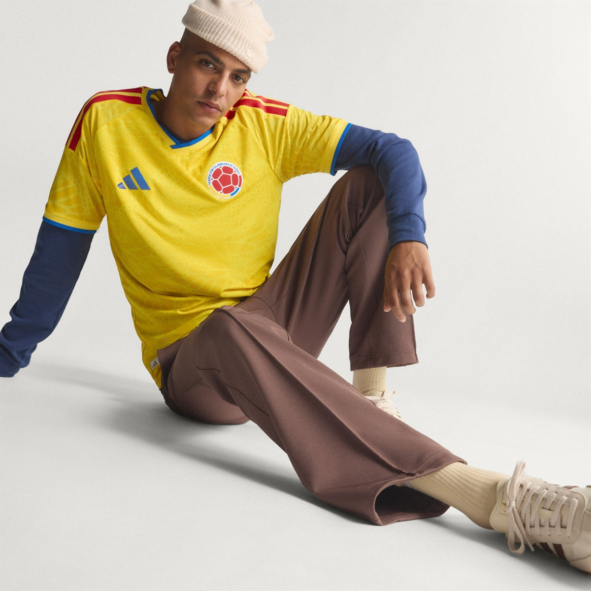 ADIDAS Colombia Men Authentic Home Jersey 2026 - JL6971 product image 8, provided for visual reference and product detail
