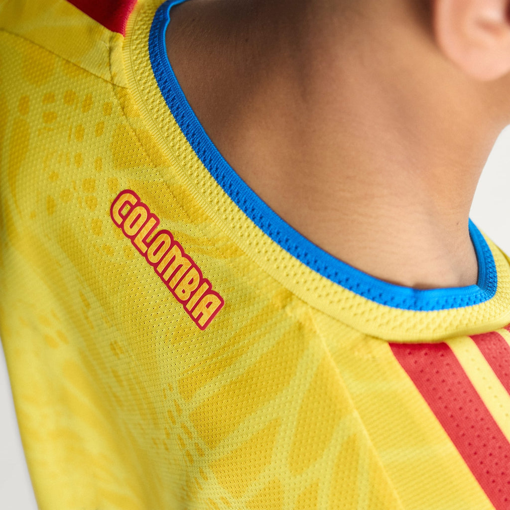 ADIDAS Colombia Men Authentic Home LS Jersey 2026 - JZ8789 product image 4, provided for visual reference and product detail