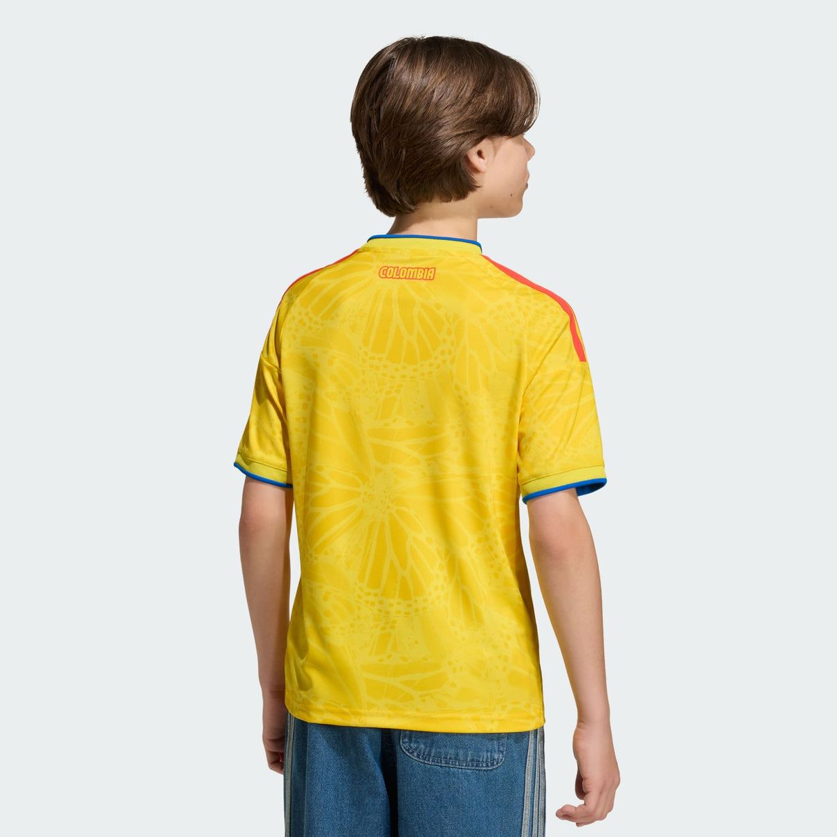 ADIDAS Colombia Youth Home Jersey 2026 - JZ8797 product image 4, provided for visual reference and product detail review