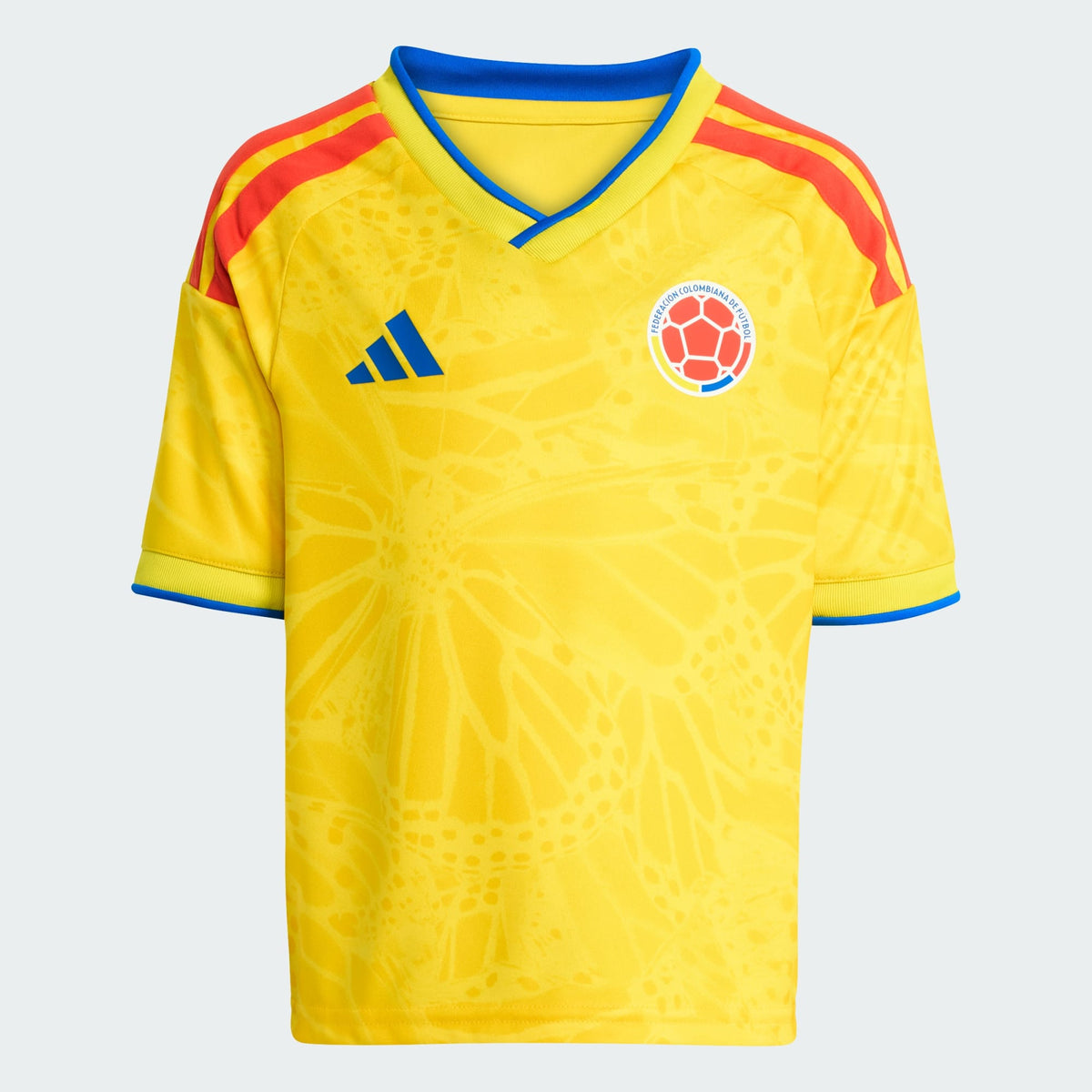 ADIDAS Colombia Kids Home Kit 2026 - JZ8790 product image 2, provided for visual reference and product detail review