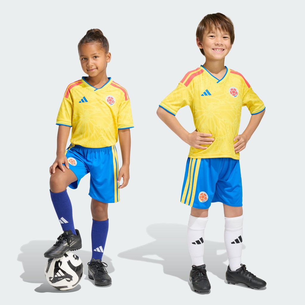 ADIDAS Colombia Kids Home Kit 2026 - JZ8790 product image 4, provided for visual reference and product detail review