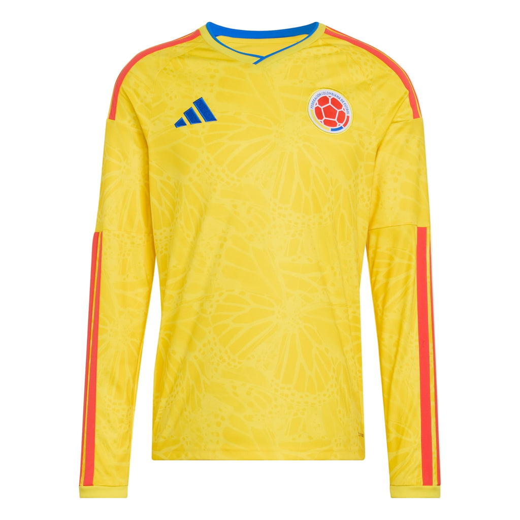 ADIDAS Colombia Men Home LS Jersey 2026 - JZ8792 product image 1, provided for visual reference and product detail review