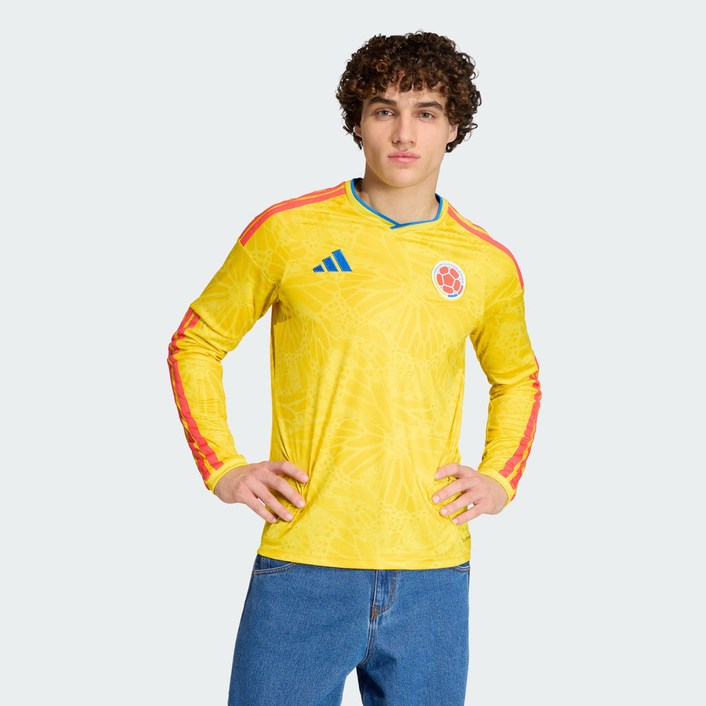 ADIDAS Colombia Men Home LS Jersey 2026 - JZ8792 product image 3, provided for visual reference and product detail review