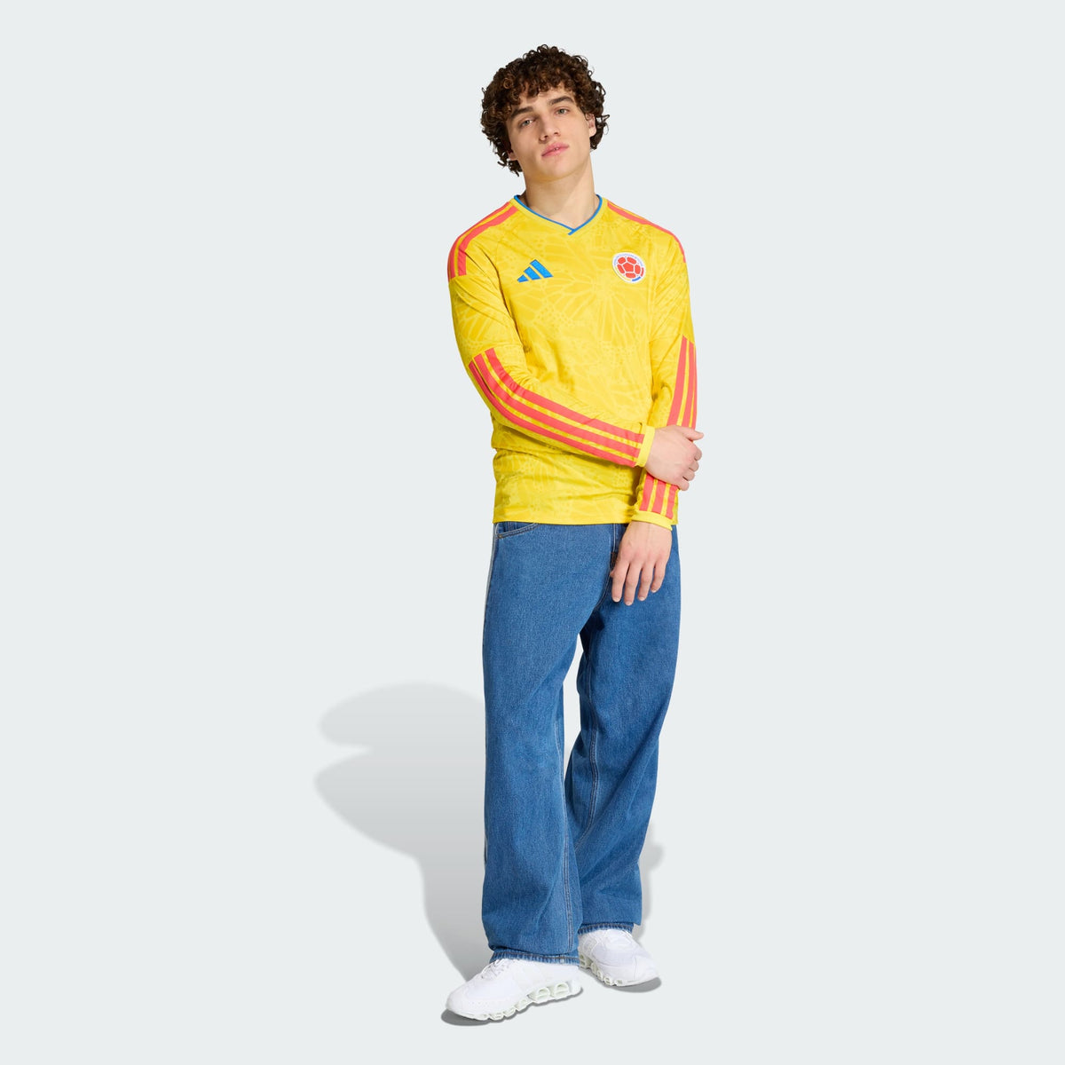 ADIDAS Colombia Men Home LS Jersey 2026 - JZ8792 product image 5, provided for visual reference and product detail review