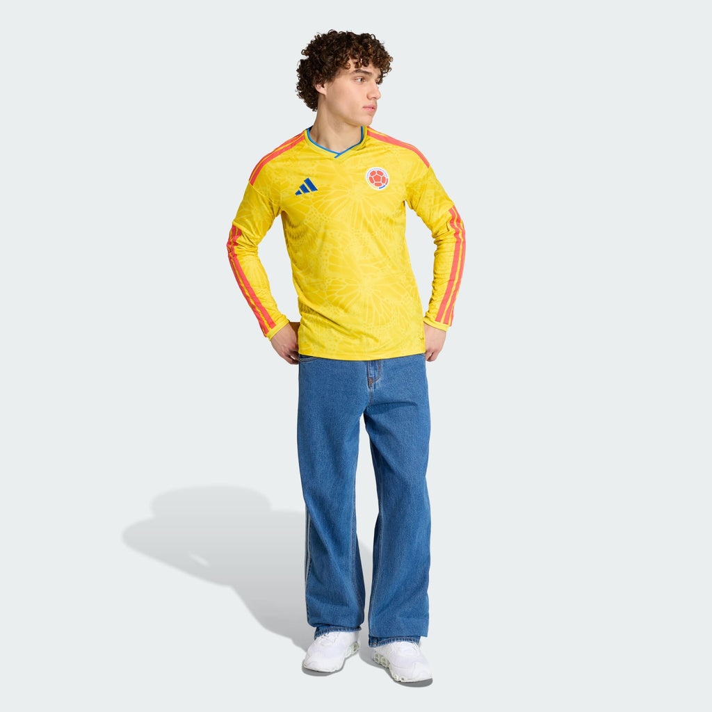 ADIDAS Colombia Men Home LS Jersey 2026 - JZ8792 product image 6, provided for visual reference and product detail review
