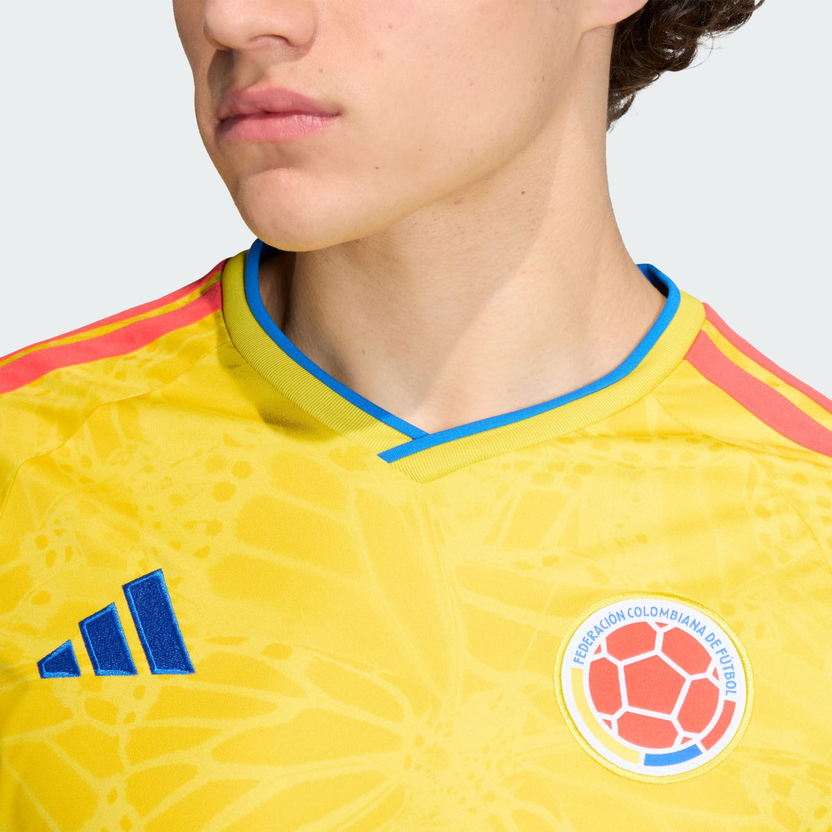 ADIDAS Colombia Men Home LS Jersey 2026 - JZ8792 product image 8, provided for visual reference and product detail review