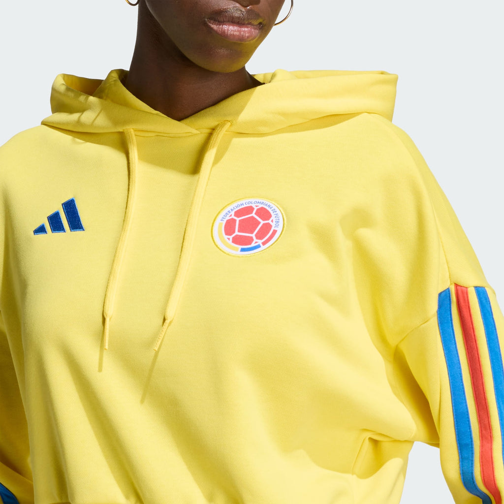 ADIDAS 2026 Colombia Women DNA Hoodie - KA1564 product image 4, provided for visual reference and product detail review