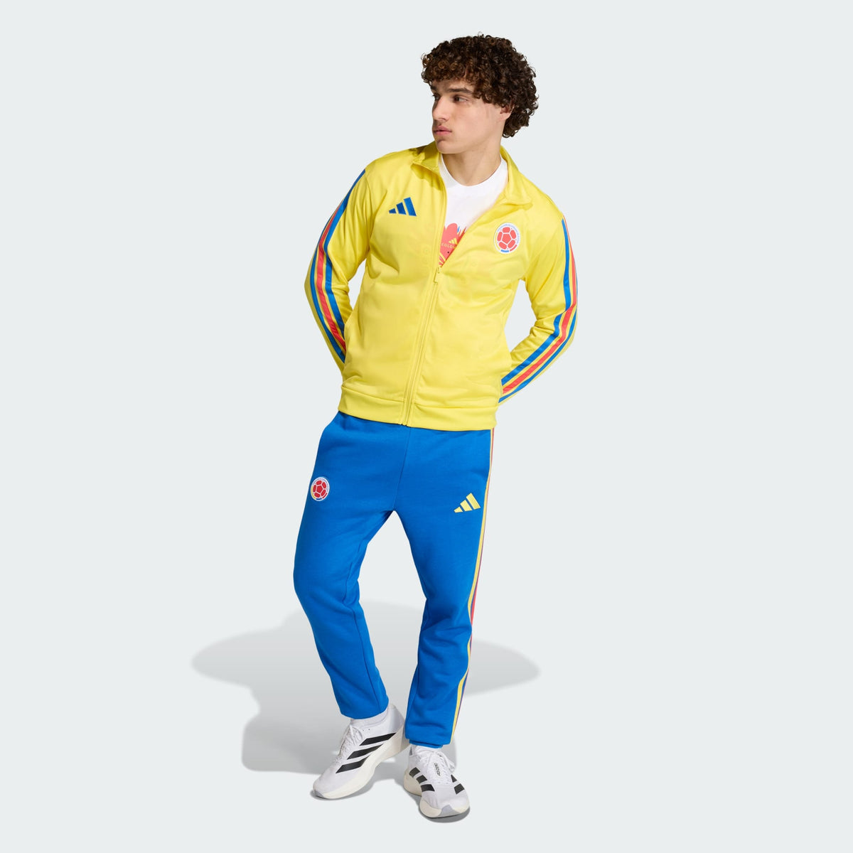 ADIDAS 2026 Colombia Men DNA Track Top - JZ9059 product image 5, provided for visual reference and product detail review