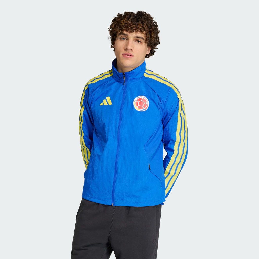 Adidas Colombia Home Anthem Jacket JZ9058 product image 1, provided for visual reference and product detail review