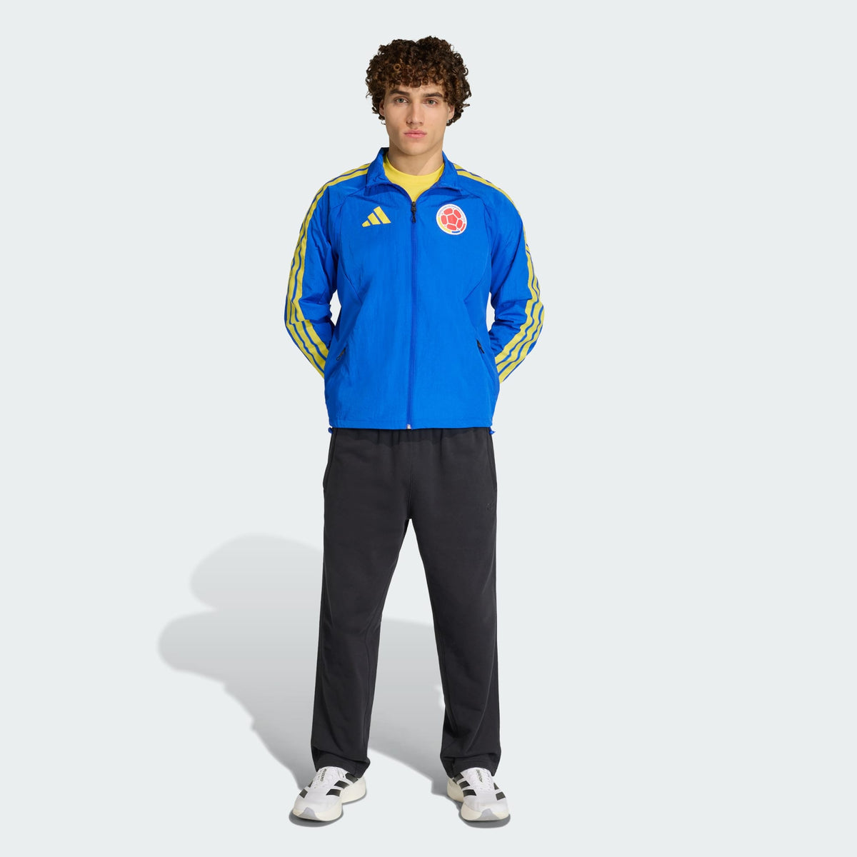 Adidas Colombia Home Anthem Jacket JZ9058 product image 5, provided for visual reference and product detail review