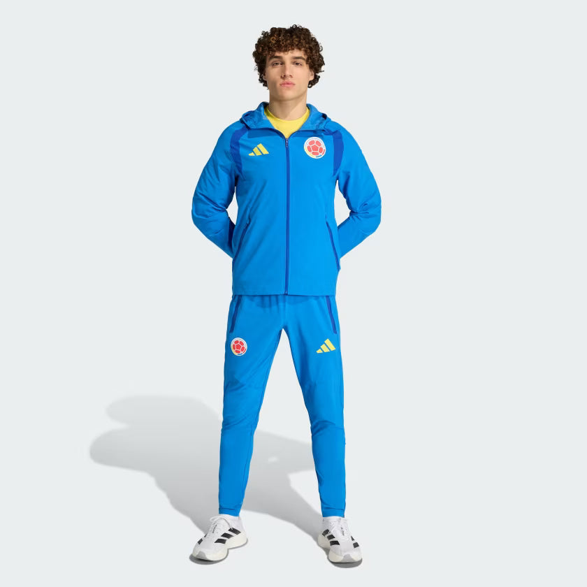 Adidas Colombia Tiro Travel Full Zip Windbreaker KH3824 product image 4, provided for visual reference and product detail