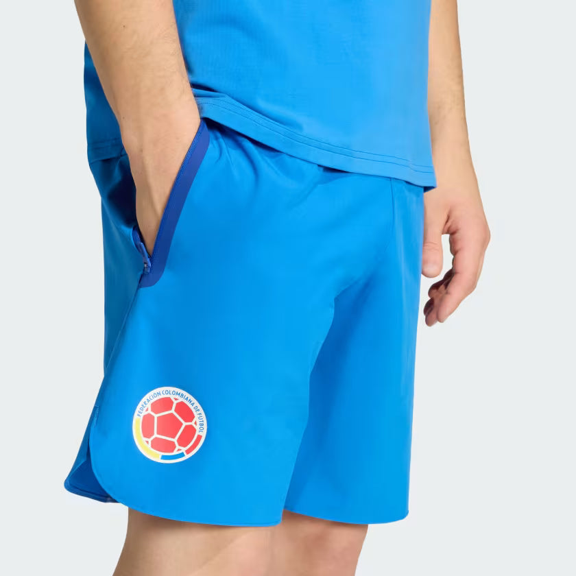 Adidas Colombia Tiro Travel Shorts KH3825 product image 6, provided for visual reference and product detail review