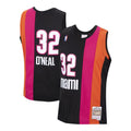 Miami Heat Shaquille O'Neal 2005-06 Mitchell & Ness Black Basketball Jersey product image 1, provided for visual reference