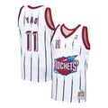 Houston Rockets Yao Ming White 2002-03 Hardwood Classics Swingman Jersey product image 1, provided for visual reference and