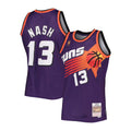 Phoenix Suns Steve Nash Purple 1996-97 Hardwood Classics Swingman Jersey product image 1, provided for visual reference and
