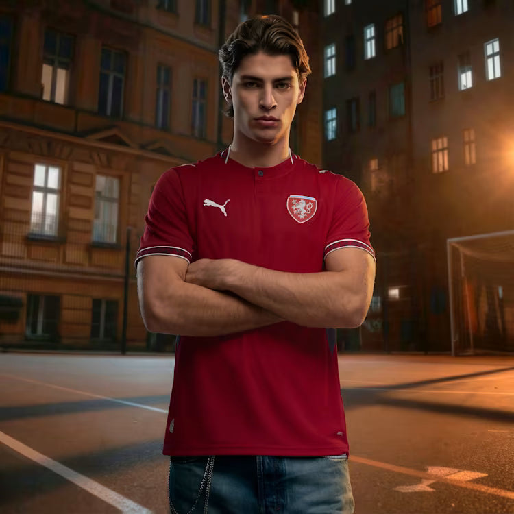 Puma Czechia Men Home Jersey 26/27 - 783252 01 product image 3, provided for visual reference and product detail review