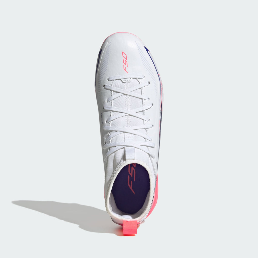 Adidas F50 Hyperfast League Mid FG Kids KK1316 product image 3, provided for visual reference and product detail review