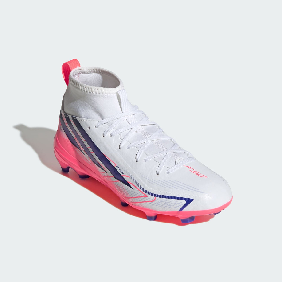Adidas F50 Hyperfast League Mid FG Kids KK1316 product image 5, provided for visual reference and product detail review