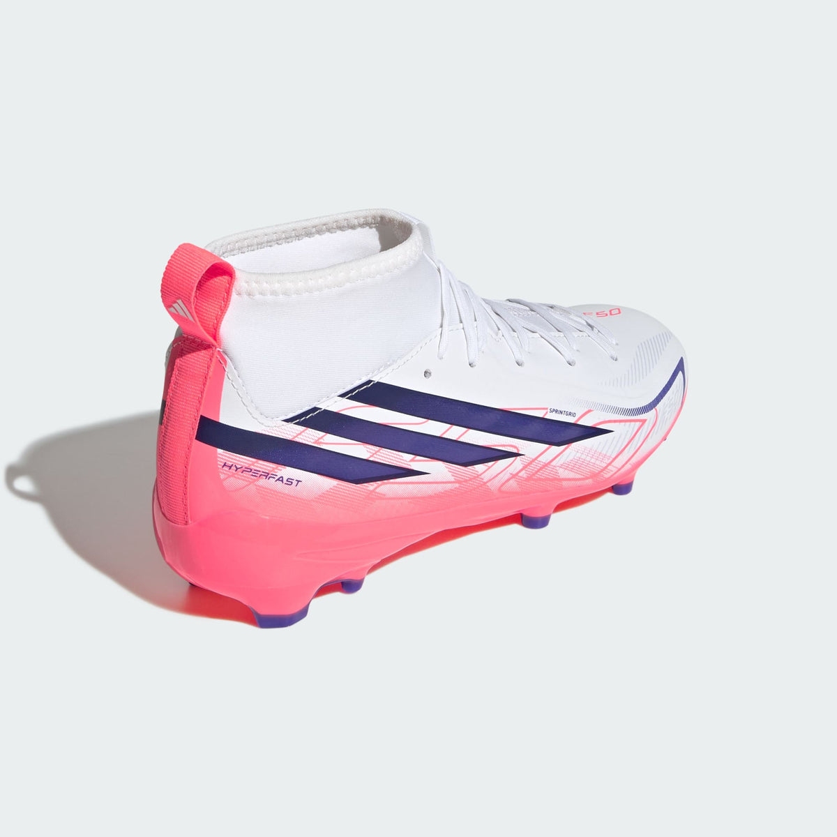 Adidas F50 Hyperfast League Mid FG Kids KK1316 product image 6, provided for visual reference and product detail review
