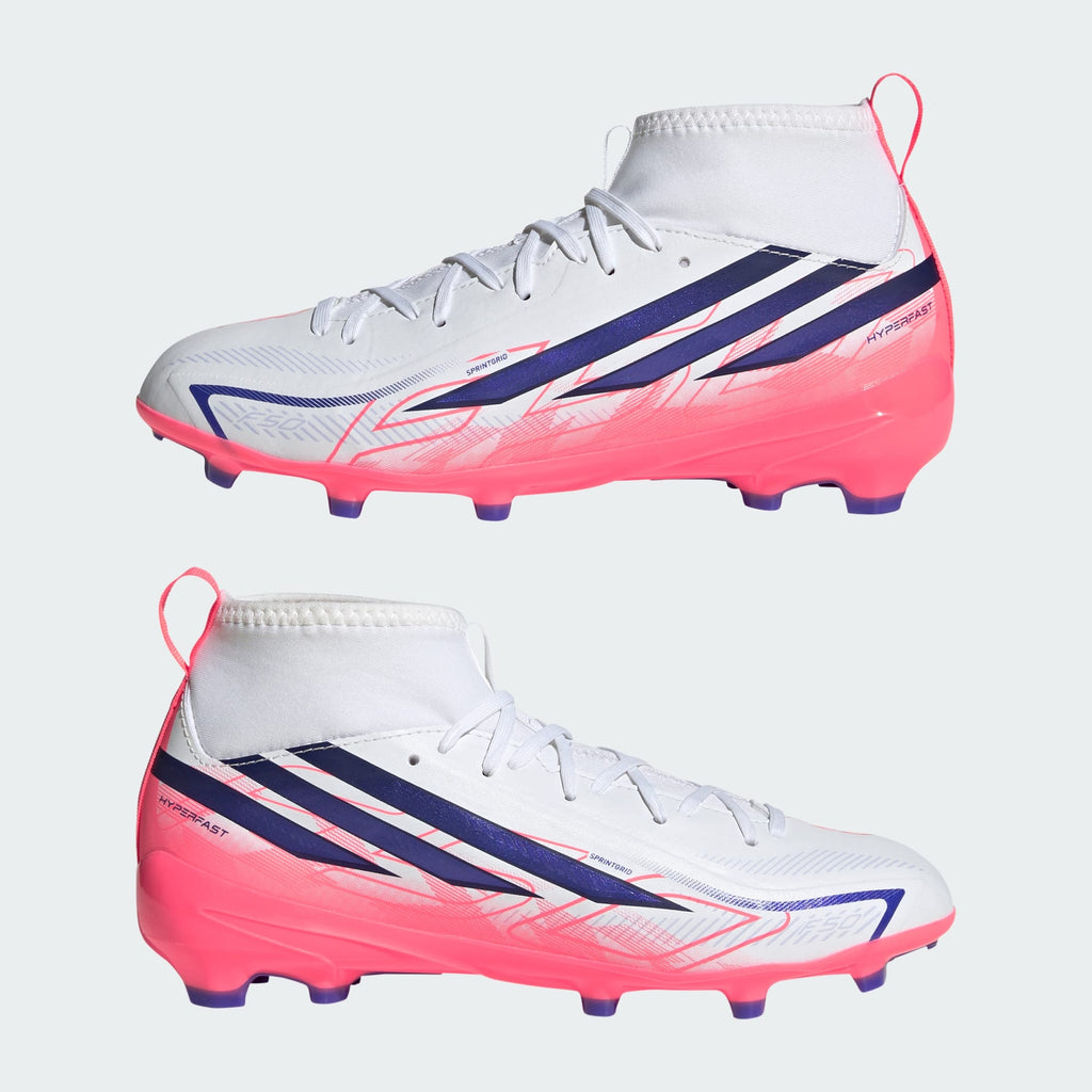 Adidas F50 Hyperfast League Mid FG Kids KK1316 product image 8, provided for visual reference and product detail review