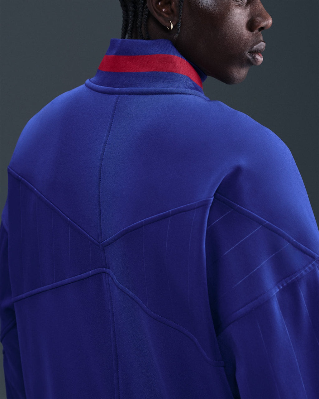 NIKE FC Barcelona Academy Pro Home Anthem Jacket - HJ6374 455 product image 2, provided for visual reference and product