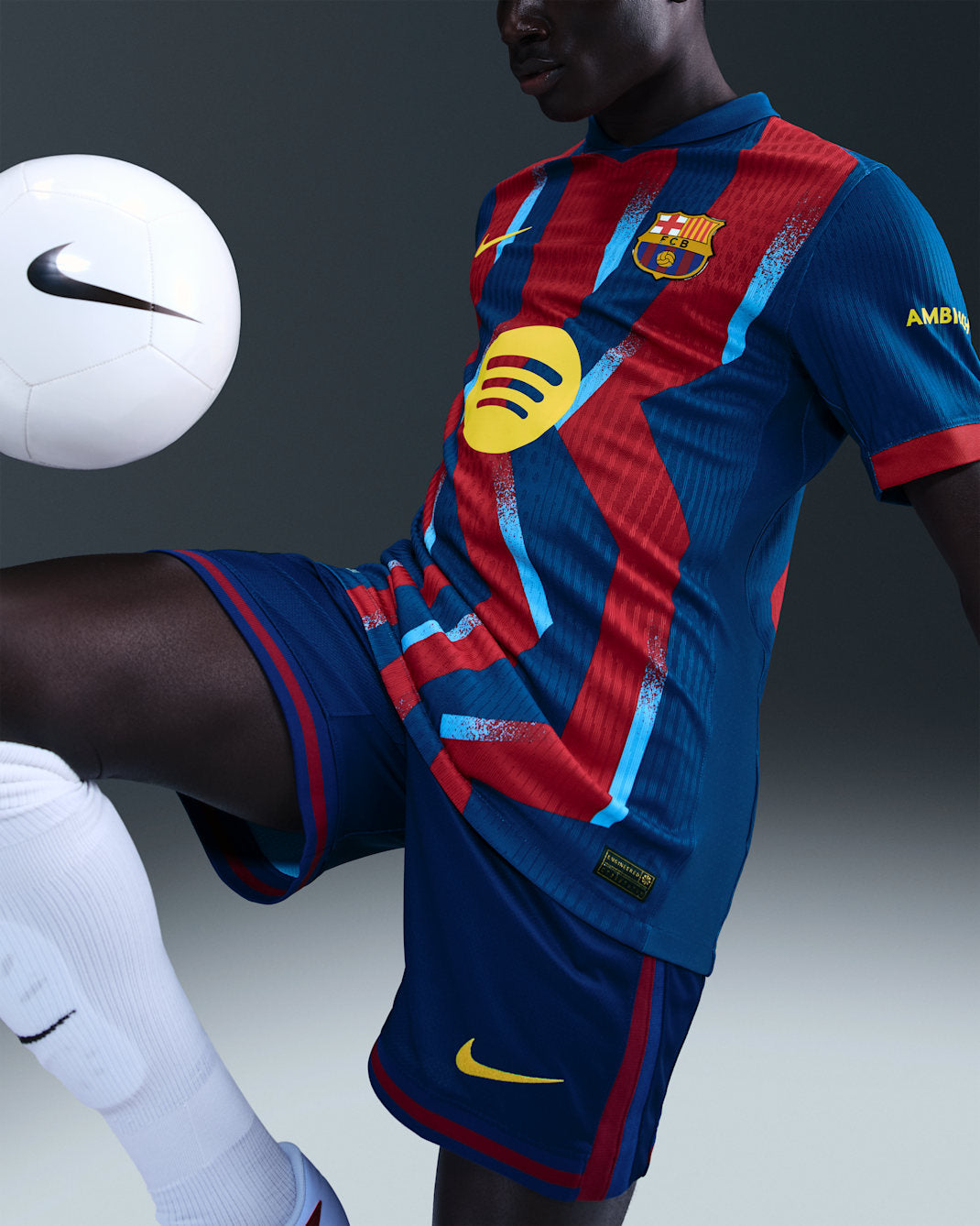 NIKE FC Barcelona Men Authentic 4th Jersey 25/26 - FZ1311 432 product image 3, provided for visual reference and product