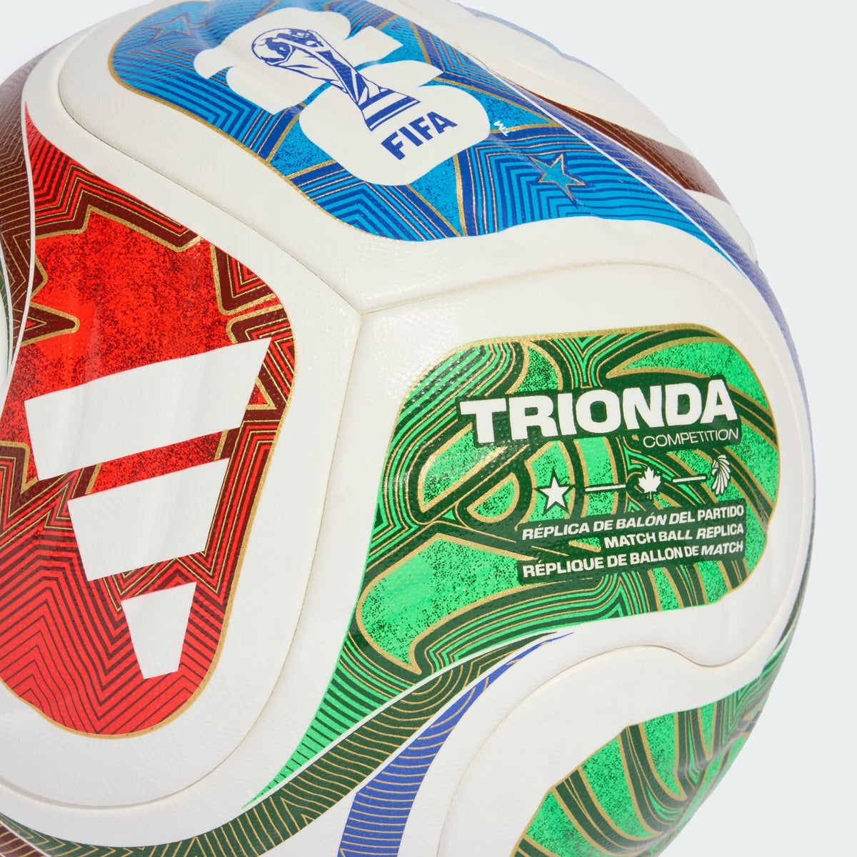 ADIDAS FIFA World Cup 2026 Trionda Competition Soccer Ball - JD8031 product image 3, provided for visual reference and