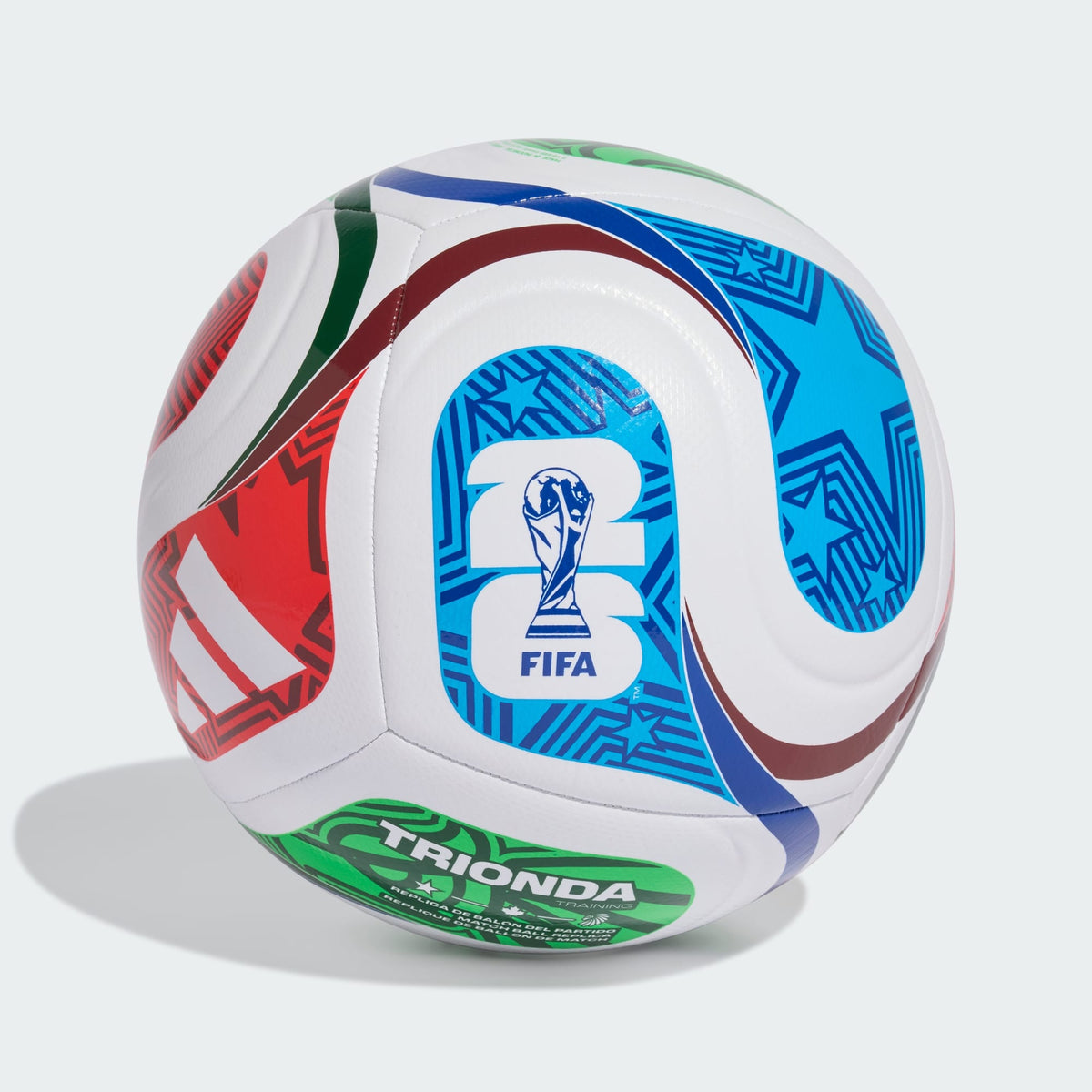 ADIDAS FIFA World Cup 2026 Trionda Training Soccer Ball - JD8032 product image 1, provided for visual reference and product