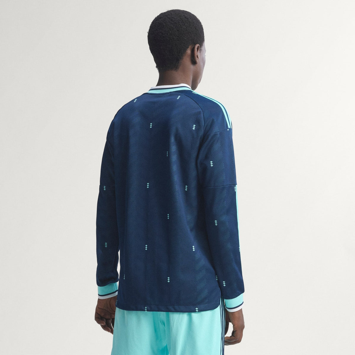 Adidas Germany 26/27 Away Authentic Long Sleeve Jersey JM1382 product image 2, provided for visual reference and product