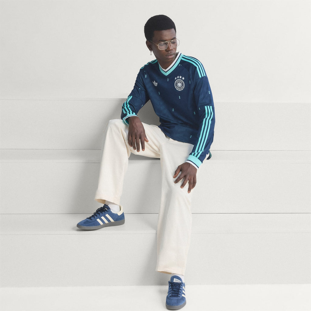 Adidas Germany 26/27 Away Authentic Long Sleeve Jersey JM1382 product image 3, provided for visual reference and product