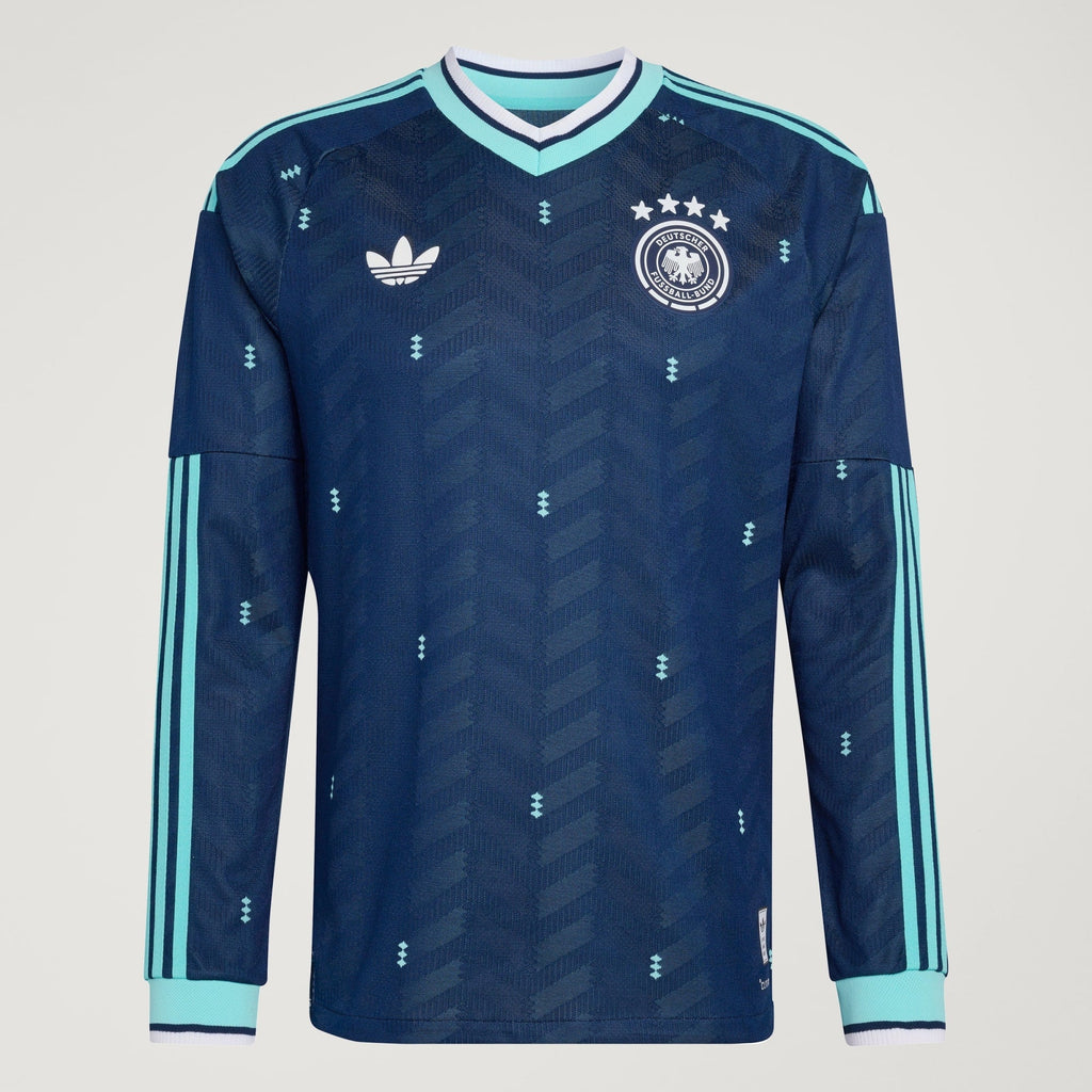 Adidas Germany 26/27 Away Authentic Long Sleeve Jersey JM1382 product image 4, provided for visual reference and product