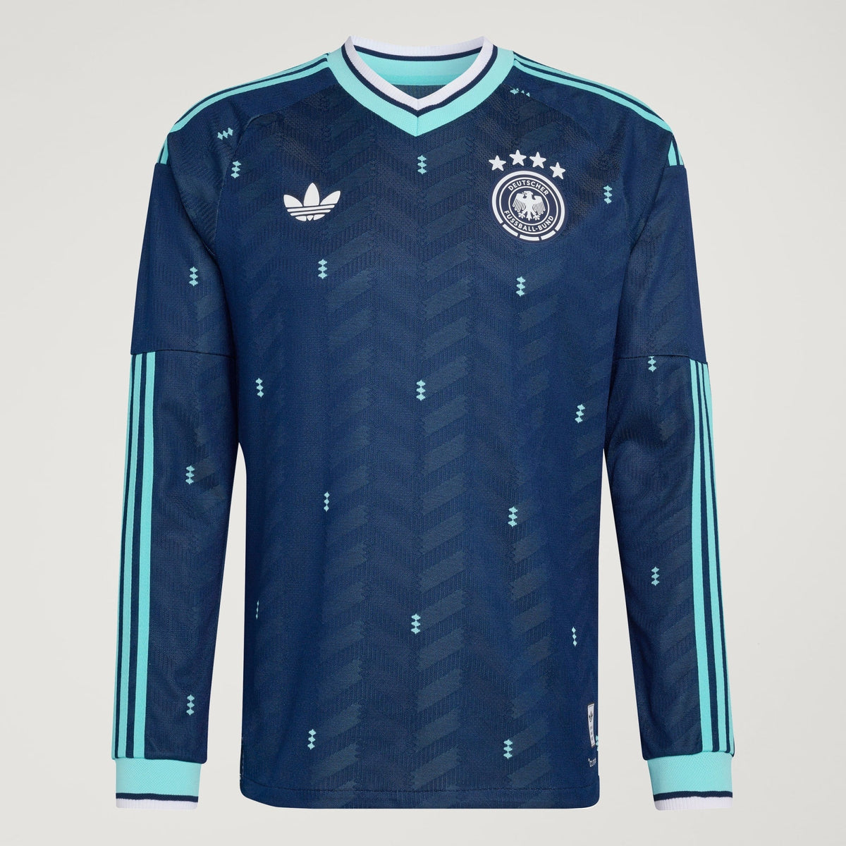 Adidas Germany 26/27 Away Authentic Long Sleeve Jersey JM1382 product image 4, provided for visual reference and product