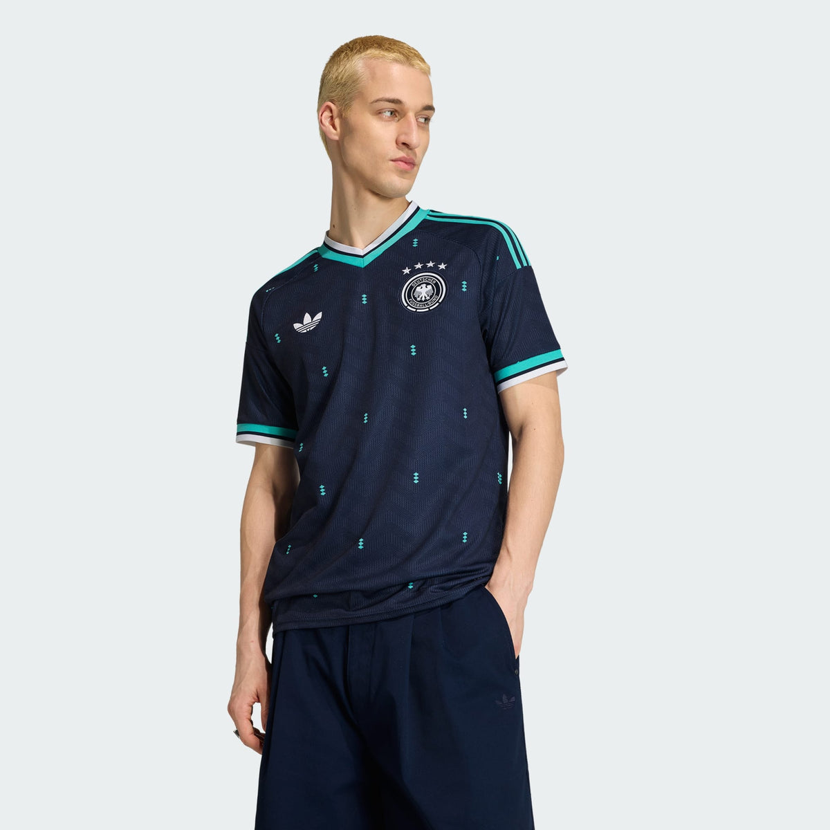 Adidas Germany Men Away Jersey 26/27 - JN2074 product image 3, provided for visual reference and product detail review