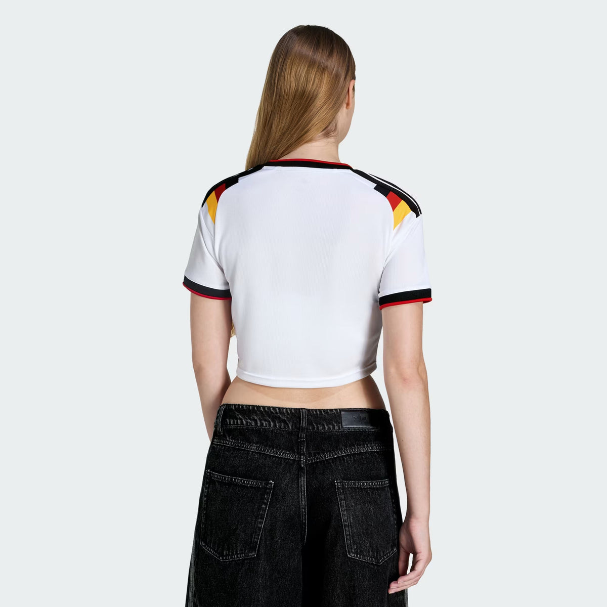 Adidas Germany Women Home Cropped Jersey 26/27 - KE5854 product image 4, provided for visual reference and product detail
