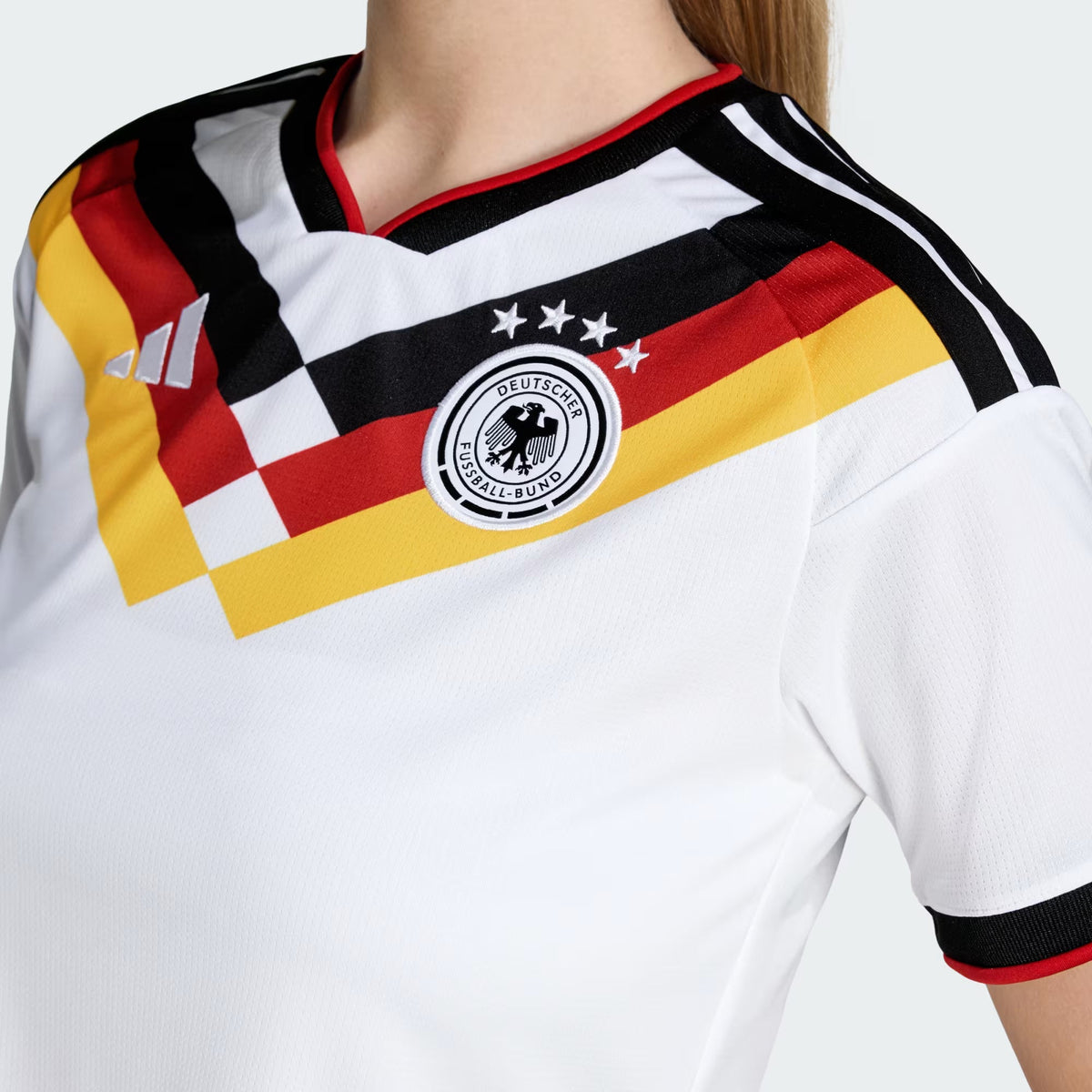 Adidas Germany Women Home Cropped Jersey 26/27 - KE5854 product image 6, provided for visual reference and product detail