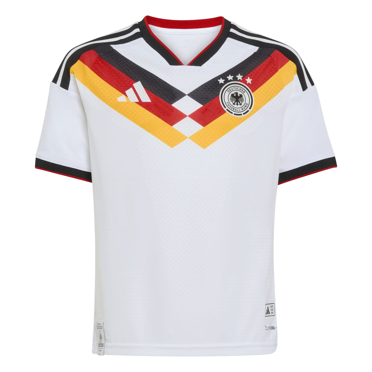 ADIDAS Germany Youth Home Jersey 2026 - JZ4560 product image 1, provided for visual reference and product detail review