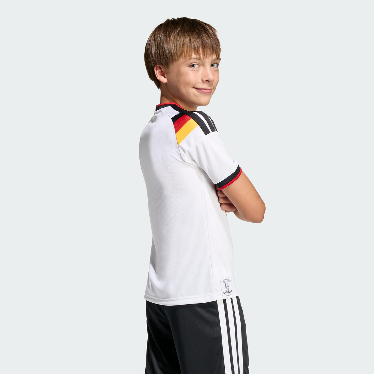 ADIDAS Germany Youth Home Jersey 2026 - JZ4560 product image 6, provided for visual reference and product detail review