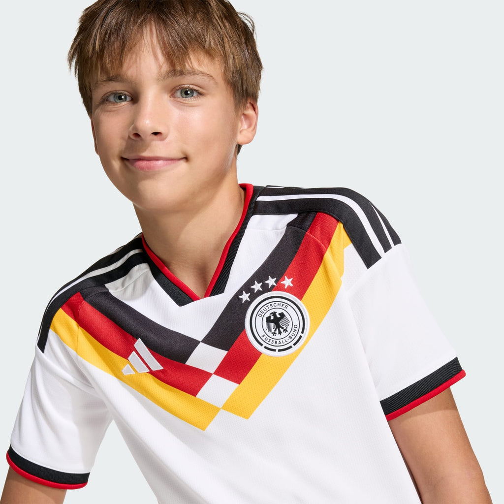ADIDAS Germany Youth Home Jersey 2026 - JZ4560 product image 3, provided for visual reference and product detail review