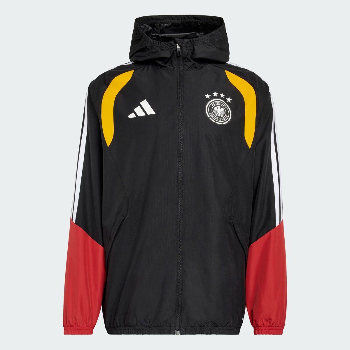 ADIDAS 2026 Germany Men Tiro All Weather Jacket - KB4489 product image 1, provided for visual reference and product detail